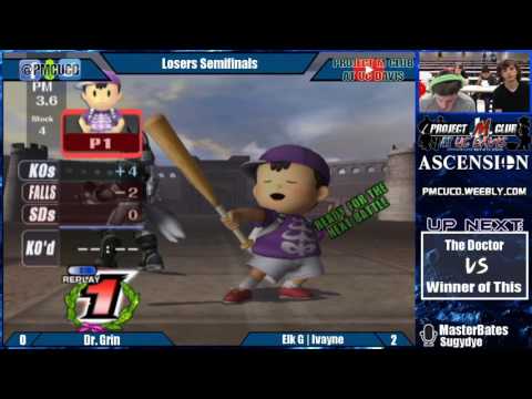 "Ascension 7/2/16" - Dr. Grin (Diddy) v. Ivayne (Wolf) - Losers Semis