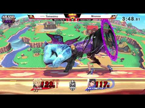 SI:D - Moussa (Bayo) Vs. Tomenimo (Corrin, Cloud) - Winners Top 48 - Smash 4 Singles