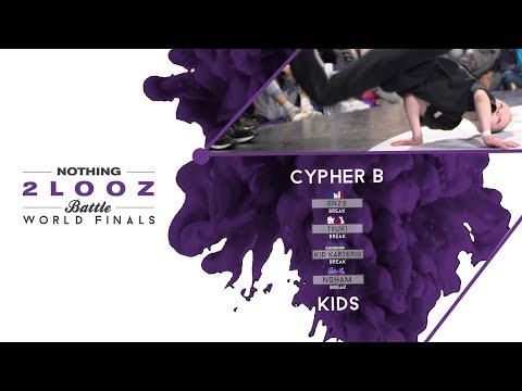 NOTHING2LOOZ WORLD FINALS 2018 - KIDS CYPHER B