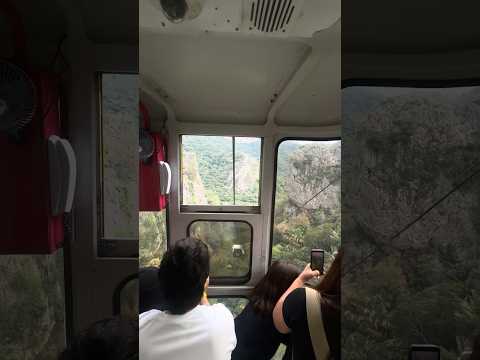 Descendo no bondinho de ubajara, Parque nacional de ubajara (CE)