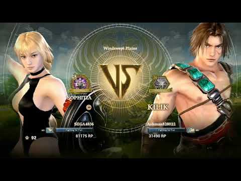 SoulCalibur VI Ranked Match: Sophitia vs. Kilik (Ashman828022)