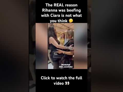 The REAL reason Rihanna had beef 🥩 with Ciara is not what you think 🤔