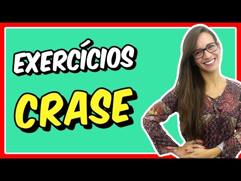 EXERCÍCIOS DE CRASE | Aula de Português para concursos, vestibulares, provas, ENEM