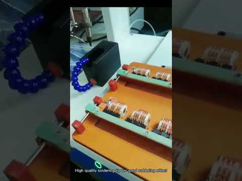 Soldering robot,led pcb wire soldering machine,soldering device for electrical parts, factory supply