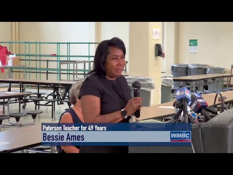 NJ Paterson School Teacher Bessie Ames Recognized For 49 Years Of Service