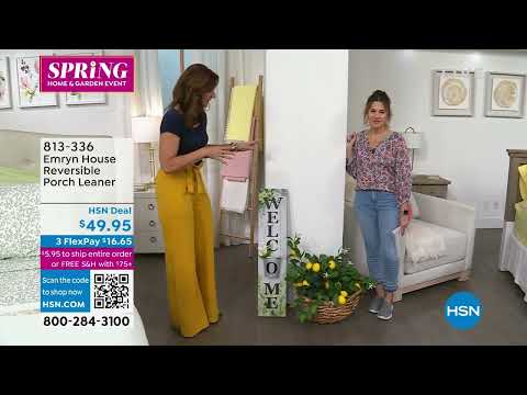 Emryn House Reversible Porch Leaner