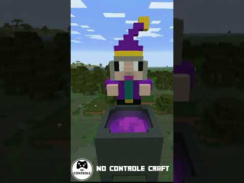 No Controle Craft - Witch Build in Minecraft !!! 😱😱😱