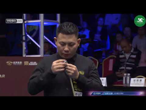 Zheng Yubo (CHN) VS Chris Melling (GBR) - Mens Final - S2 - CCTV5 - Chinese Pool World Championship
