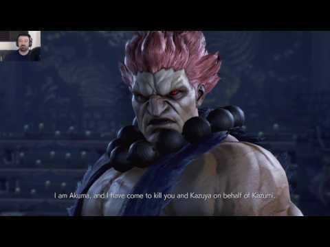 Tekken 7 Story playthrough pt6 - He's HERE! Akuma Showdown