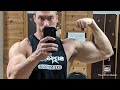 Biceps and triceps post workout