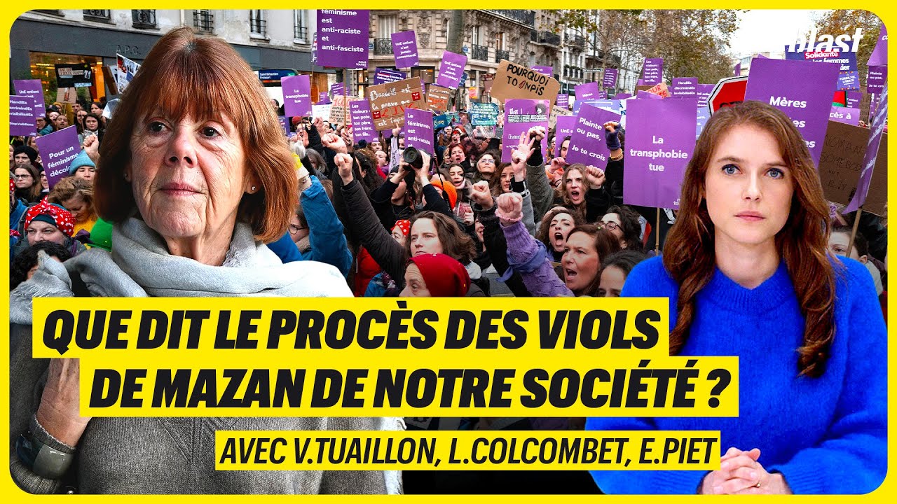 AFFAIRE PELICOT : QUE DIT LE PROCÈS DES VIOLS DE MAZAN DE NOTRE SOCIÉTÉ ?