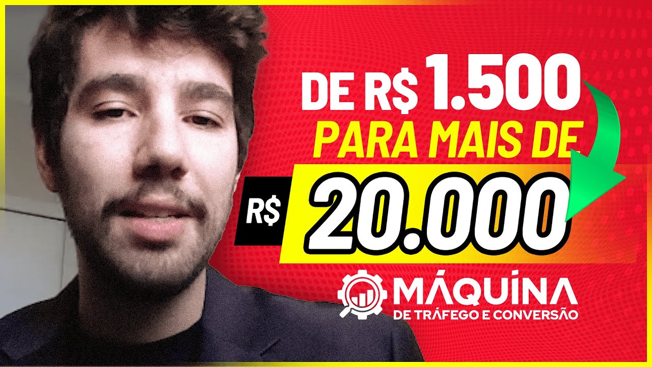 DE R$1.500 PARA MAIS DE R$20.000 | PEDRO PACHECO | MÁQUINA DE TRÁFEGO E CONVERSÃO