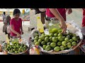 14 Years Girls Selling Fruits Chaat For Family Indian Street Food
