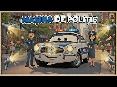 🚓 Mașina de Poliție 🚔 Cântec pentru copii 🚨 BabySongs