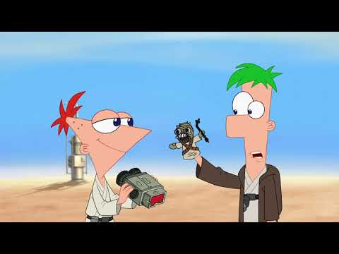 Phineas and Ferb Star Wars being iconic for 10 minutes