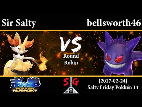 [2017-02-24] Pokken - Sir Salty (Braixen) vs bellsworth46 (Gengar)