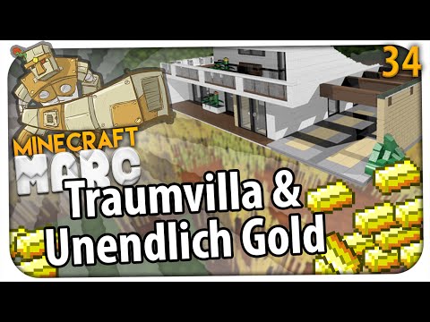 TRAUMVILLA GEBAUT & UNENDLICH GOLD - MINECRAFT MARC #34