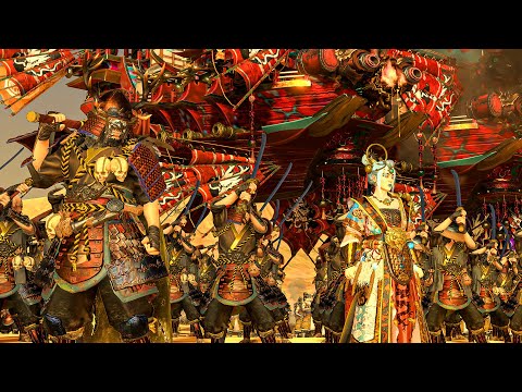 THE SEA DRAGON vs VAMPIRE COAST - Warhammer TotalWar cinematic battle