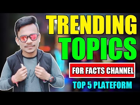 Trending Topics For Facts Channel | Facts Channel Ke Liye Trending Topic Kaha Se Laen | Fact Channel