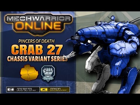 MechWarrior Online - Crab 27 gameplay
