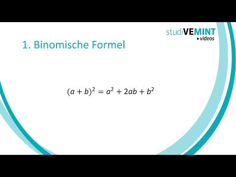 1. Binomial formula