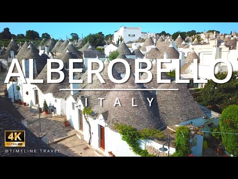 Passeio a pé por ALBEROBELLO ITÁLIA | Lindo lugar para visitar na Puglia Itália!
