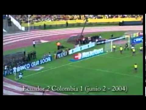 Ecuador 2 Colombia 1 (año 2004)