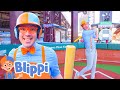 Baseball Blippi S Home Run Blippi Songs Educational Songs For Kids