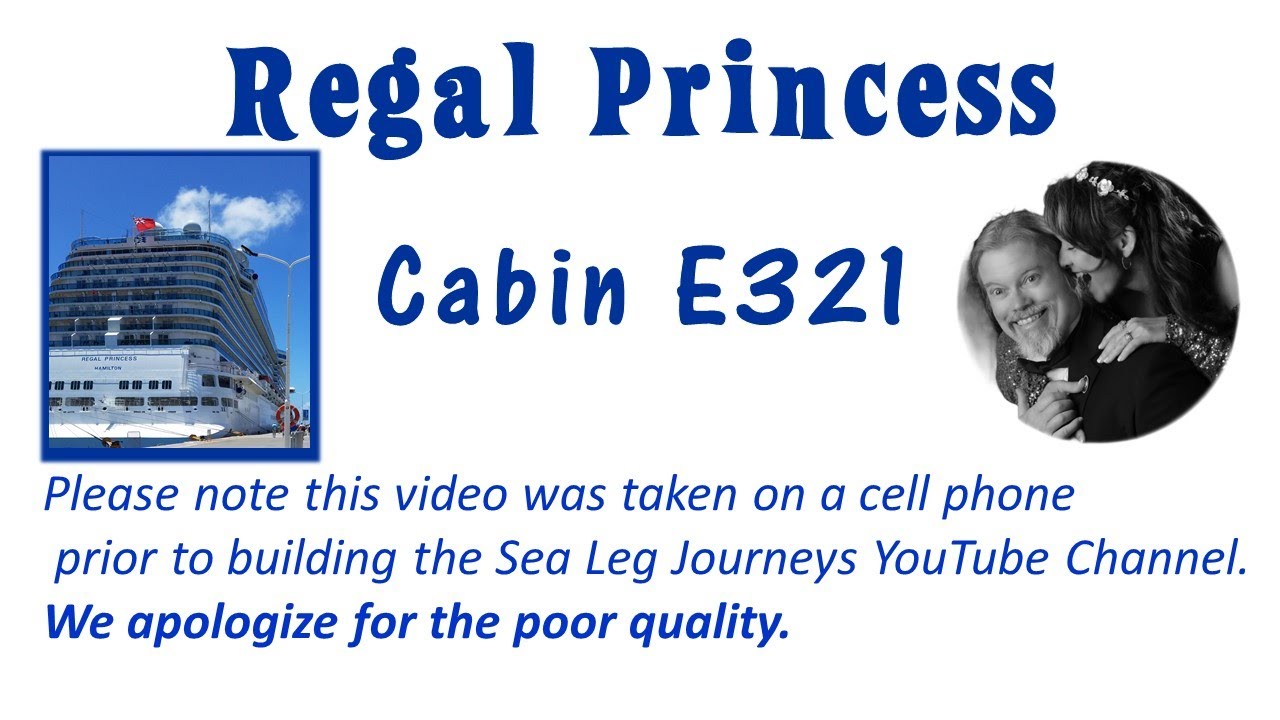 Regal Princess - Cabin E321 - Video 1