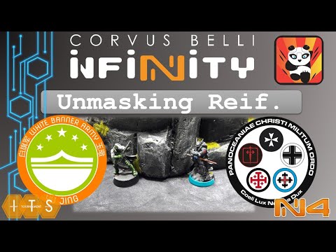 Fast Panda Gaming:its15  Infinity N4 Battle Report - Unmasking with reinforcements White Banner v MO