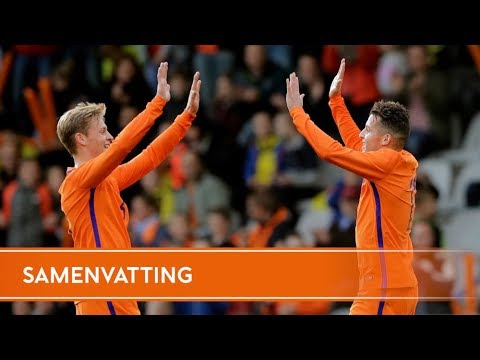 Highlights Jong Oranje - Jong Letland (6/10/2017)