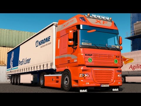 ETS 2 1.25 RusMap v1.6.3 DAF XF105  Roslavl - Vyazma