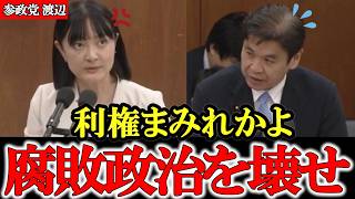 利権まみれの腐敗政治をぶっ壊せ【参政党】【高市早苗】【神谷宗幣】【渡辺藍里】#参政党 #神谷宗幣 #和田政宗 #高市早苗