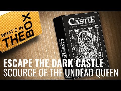 Escape The Dark Castle Unboxing: Scourge of the Undead Queen