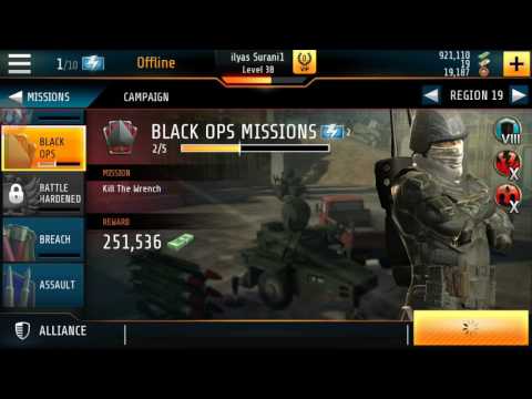 Kill Shot Bravo Region 19=3. Black Ops Mission Complete