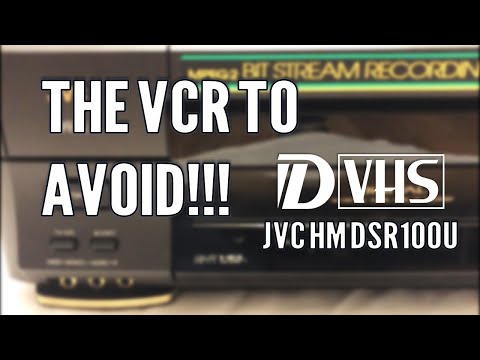 Don't Buy This JVC HM-DSR100U D-VHS VCR - Here's Why!