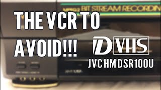 Avoid This VCR! JVC HM-DSR100U D-VHS Satellite Combo Review