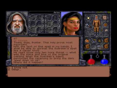 Ultima Underworld 2 - Mors Gotha versus The Axe of Fire Doom