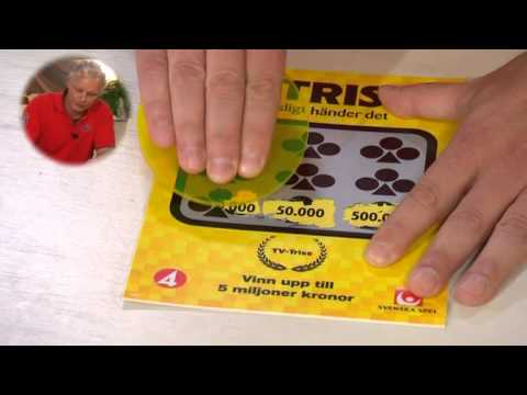 Triss: Tony från Västerås skrapar - Nyhetsmorgon (TV4)