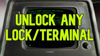 Unlock ANY Lock Or Terminal - Fallout 4 (Console Command)