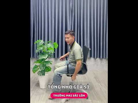 Ghế Xoay Văn Phòng Lưới Lưng Trung - GX17