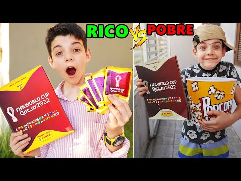RICO VS POBRE ÁLBUM DA COPA 2022 - Parte 19
