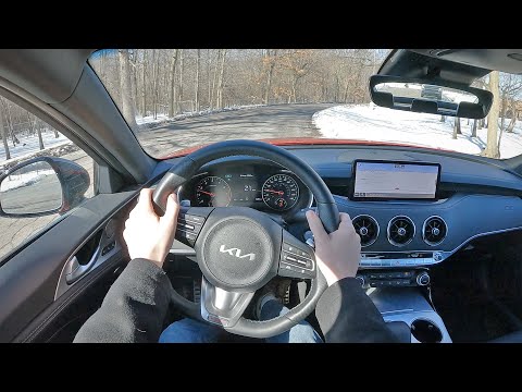 2022 Kia Stinger GT AWD - POV Test Drive (Binaural Audio)