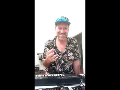 Chad is having fun with a Casio SK-1 (preview kinda stuff), SK-8 and two Korg Monotrons