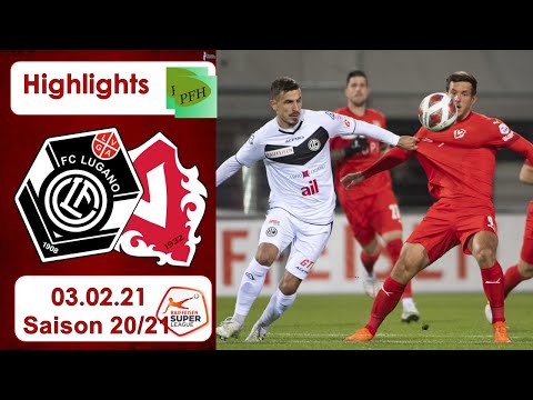 Highlights: FC Lugano vs FC Vaduz (03.02.21)
