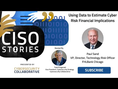 Using Data to Estimate Cyber Risk Financial Implications - Paul Sand - CSP 123