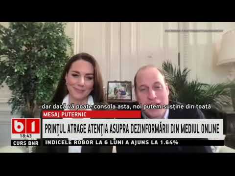 PRINTUL WILLIAM ATRAGE ATENTIA ASUPRA DEZINFORMARII DIN MEDIUL ONLINE_Stiri b1_28 februarie 2021