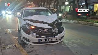 Otomobilin Çarptığı Kadın Metrelerce Savruldu