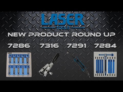 7284, 7286, 7291, 7316 | New Products round up from Laser Tools