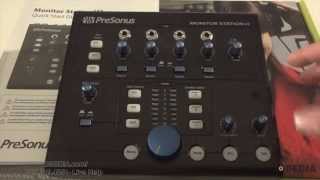 Video thumbnail for PreSonus Monitor Station v2 Overview by OBEDIA